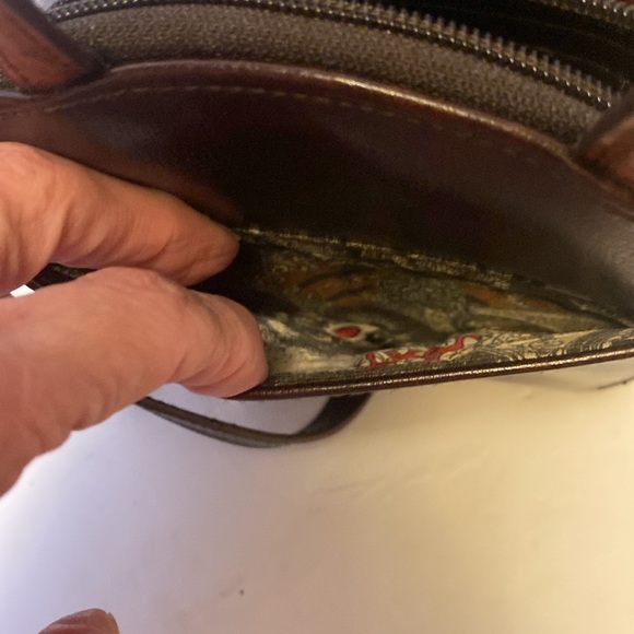 EUC. Vintage Bellarose all in one handbag with detachable Crossbody stra… - Picture 11 of 13